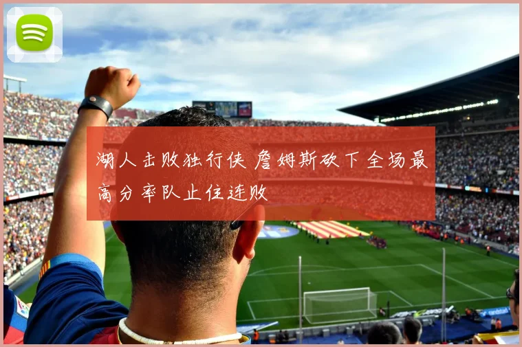 湖人击败独行侠 詹姆斯砍下全场最高分率队止住连败